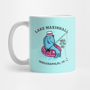Lake Maxinhall Fishin' & Relaxin' Mug